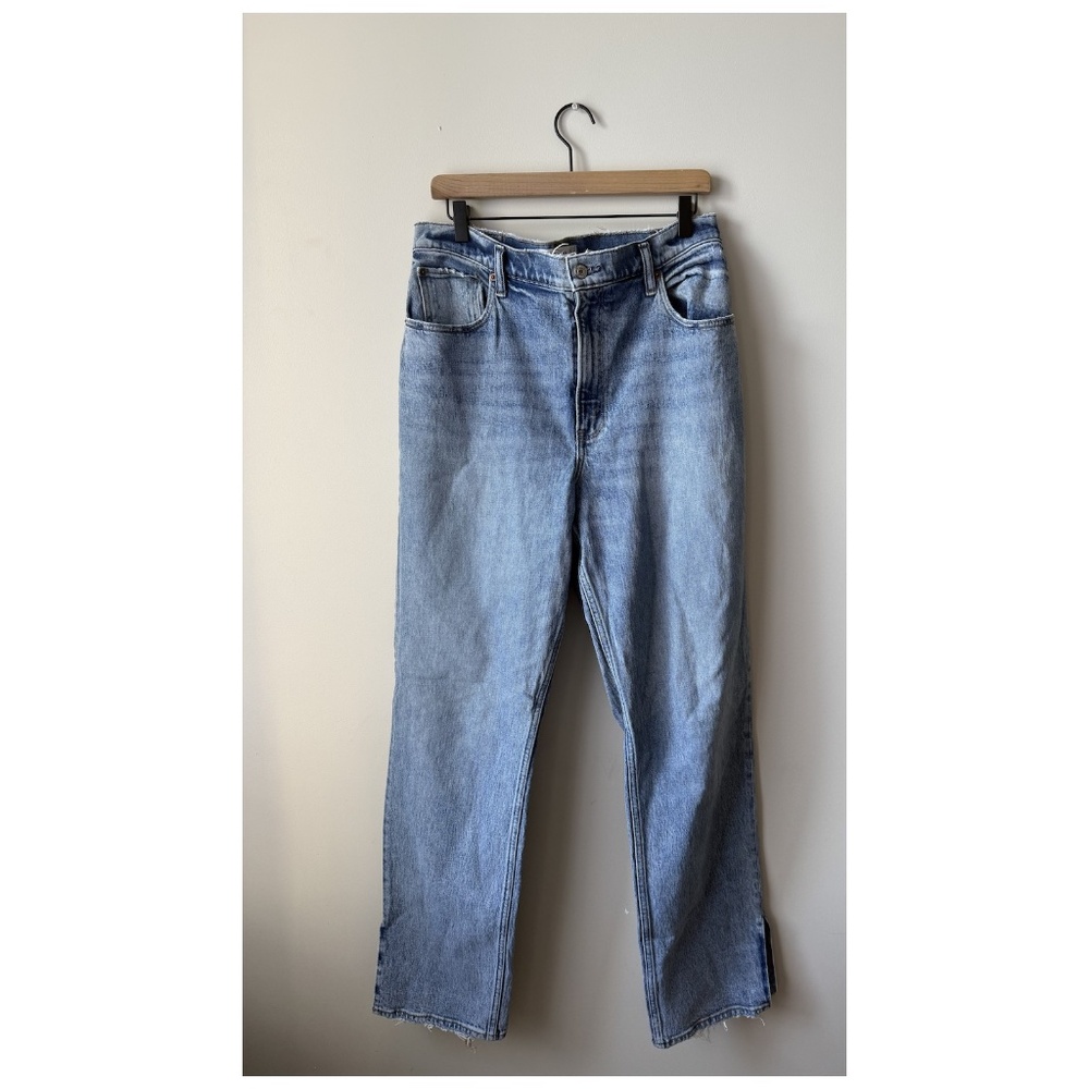 ABERCROMBIE & FITCH THE '90S STRAIGHT ULTRA HIGH RISE